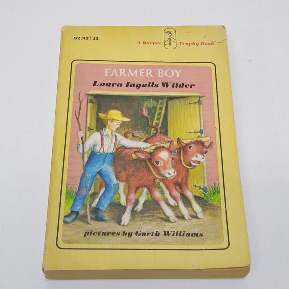 Harper Trophy Books Charlotte's Web Farmer Boy (2) On The Banks Of Plum Creek - Picture 11 of 13